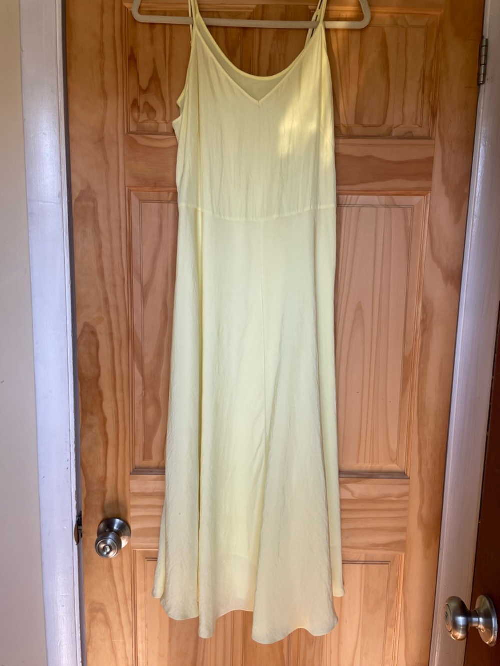Vince Yellow Slip Dress